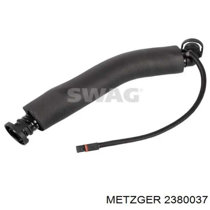 2380037 Metzger cano derivado de ventilação de cárter (de separador de óleo)
