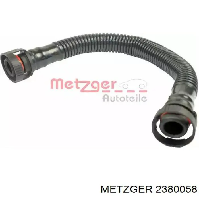 2380058 Metzger патрубок вентиляции картерных газов