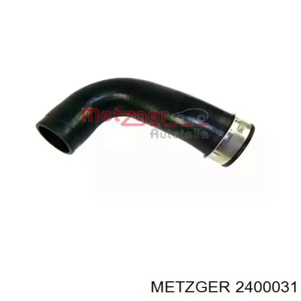 2400031 Metzger шланг (патрубок интеркуллера правый)