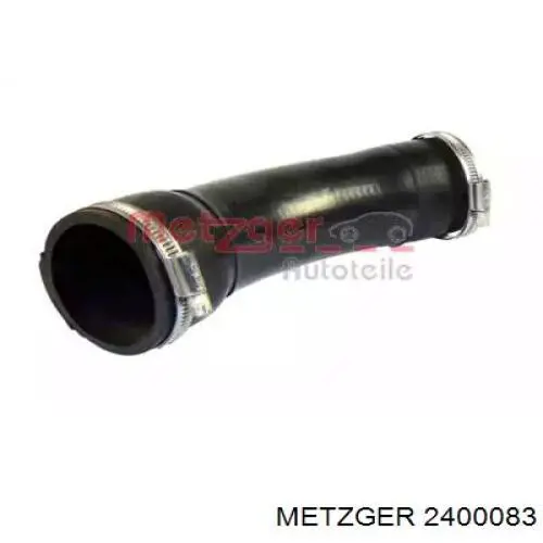 2400083 Metzger шланг (патрубок интеркуллера нижний)