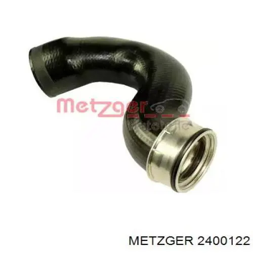 2400122 Metzger шланг (патрубок интеркуллера правый)