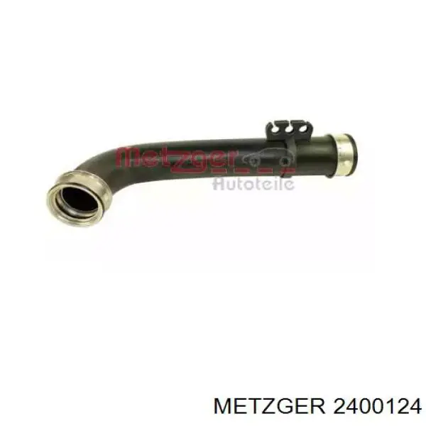 2400124 Metzger шланг (патрубок интеркуллера левый)