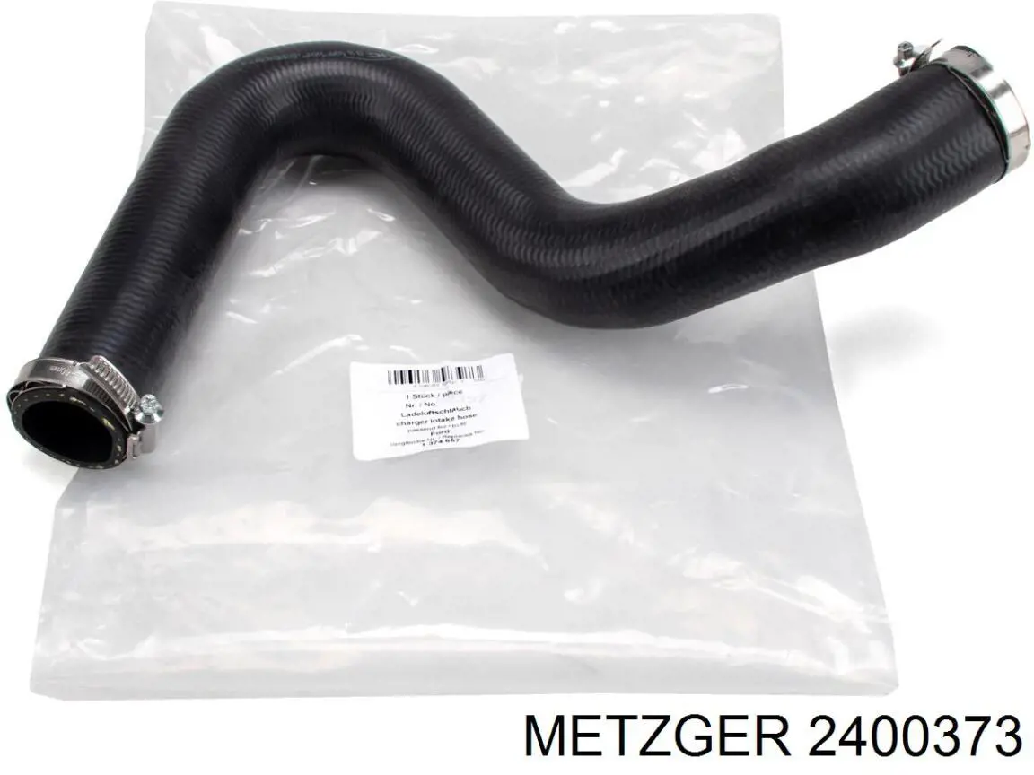 Патрубок интеркулера 2400971 Metzger