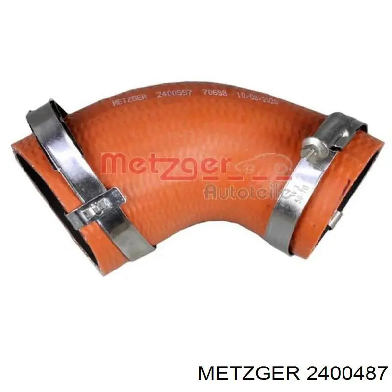 2400487 Metzger mangueira (cano derivado esquerda de intercooler)