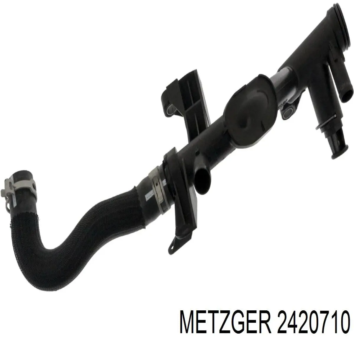2420710 Metzger шланг (патрубок системы охлаждения)