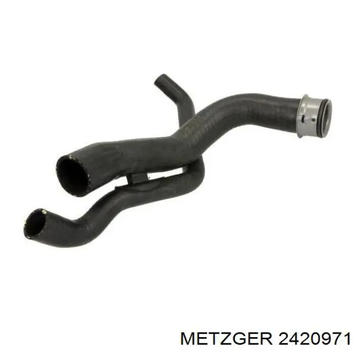 2420971 Metzger шланг (патрубок радиатора охлаждения нижний)