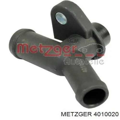 4010020 Metzger фланец системы охлаждения (тройник)