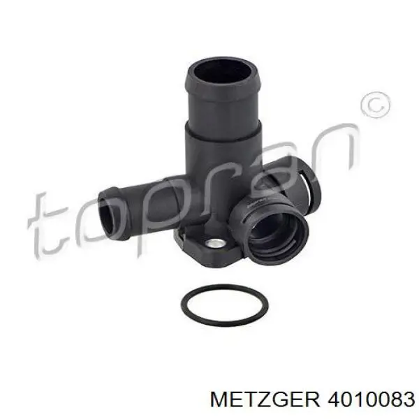 Фланец системы охлаждения Metzger 4010083 цена, от 3.79 USD