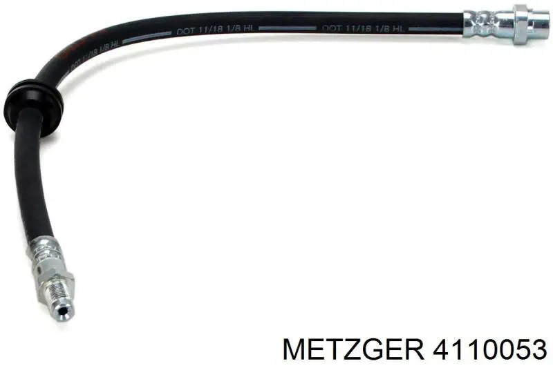 Купить 4110053 Metzger Задний тормозной шланг