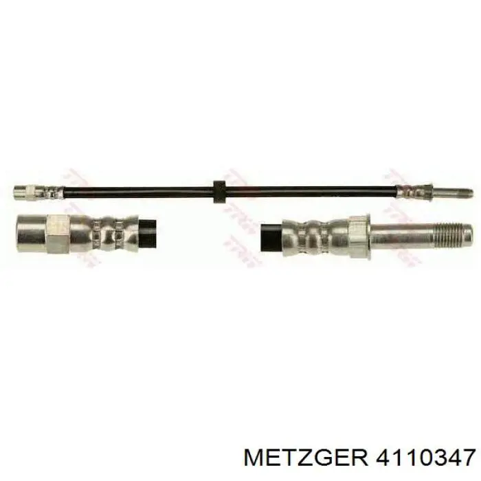 Шланг тормозной передний T85025 Brembo