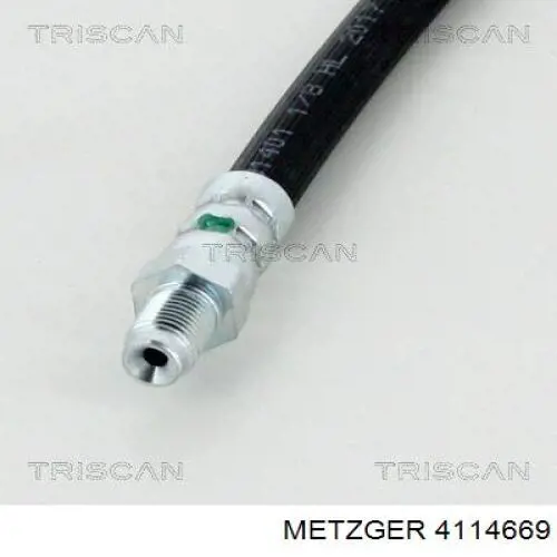 Купить 4114669 Metzger Задний тормозной шланг