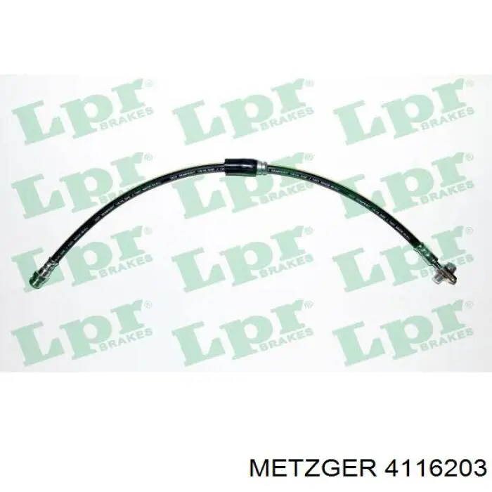 Купить 4116203 Metzger Шланг тормозной передний