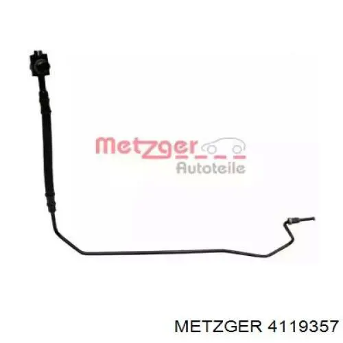 Задний правый тормозной шланг Metzger 4119357