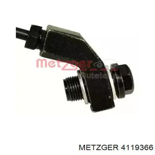4119366 Metzger tubo do freio traseiro esquerdo