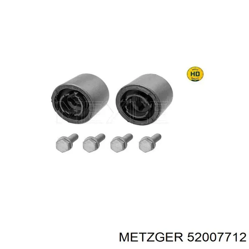 Сайлентблок переднего нижнего рычага Metzger 52007712