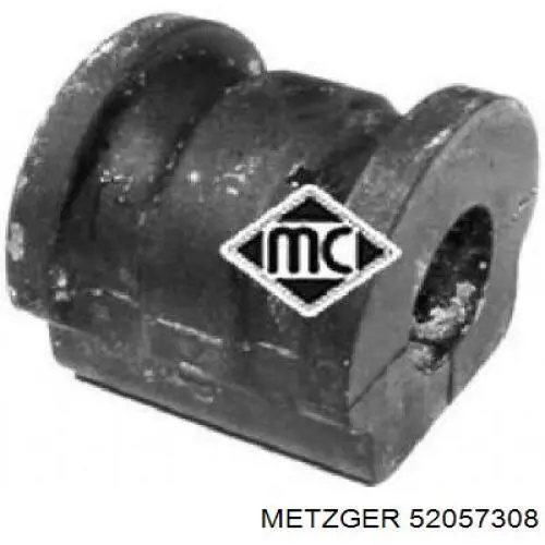 Втулка переднего стабилизатора Metzger 52057308 цена, от 1.55 USD