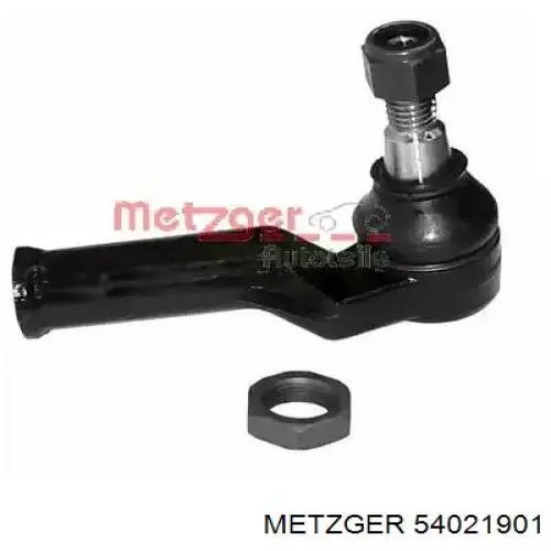 54021901 Metzger наконечник рулевой тяги внешний