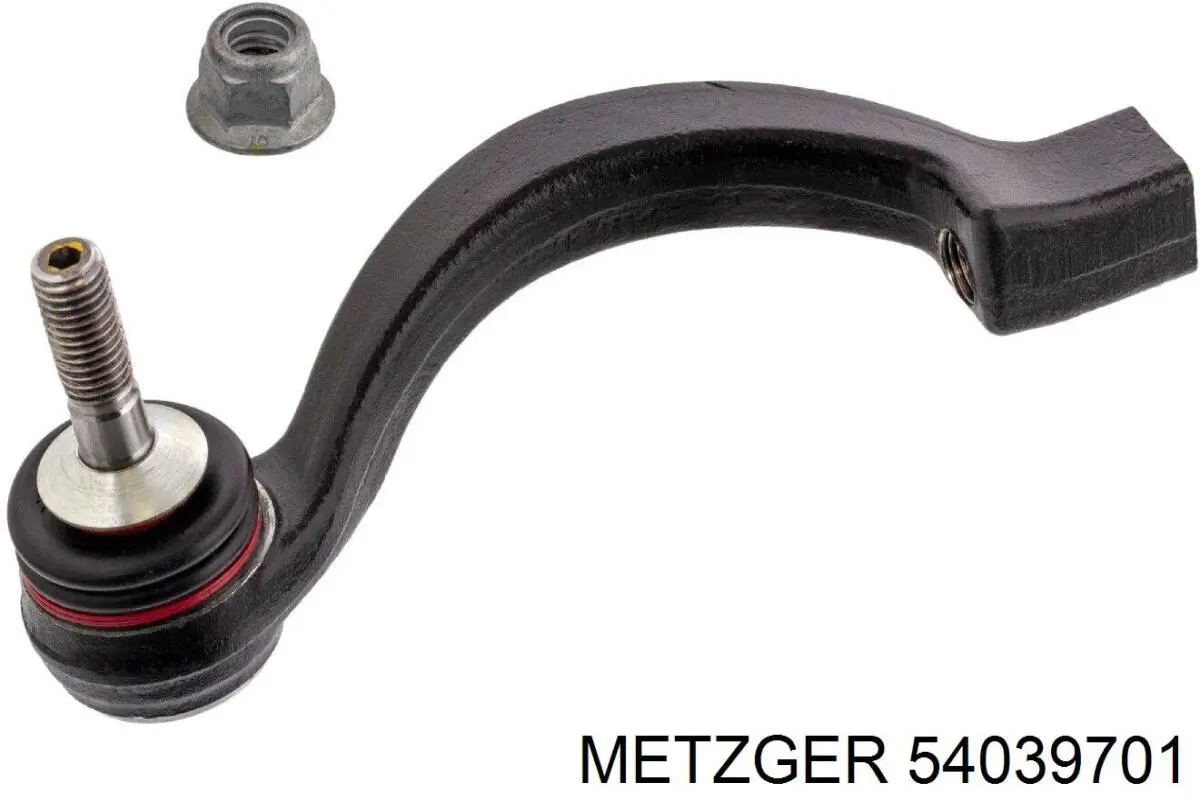 54039701 Metzger наконечник рулевой тяги внешний