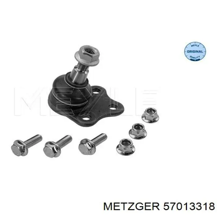 Шаровая опора, нижняя Metzger 57013318 цена, от 21.01 USD