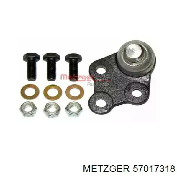 Шаровая опора, нижняя Metzger 57017318 цена, от 17.93 USD