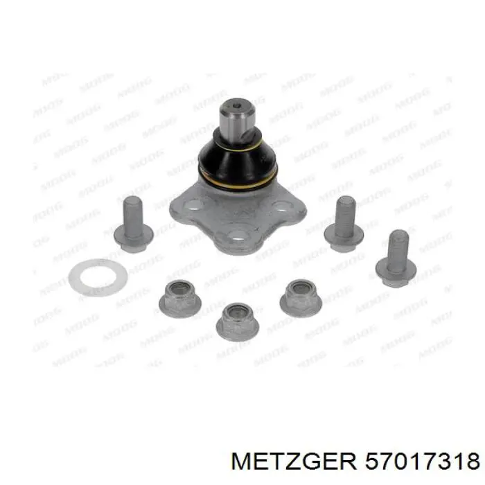 Нижняя шаровая опора 57017318 Metzger