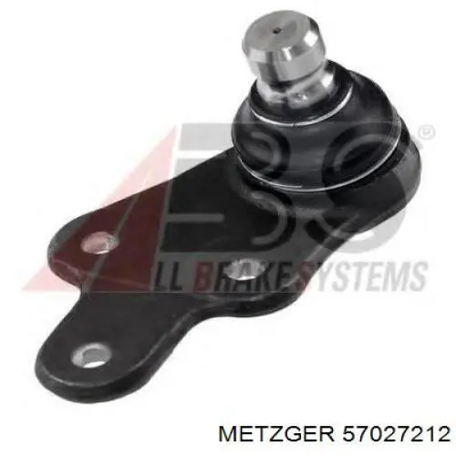 Шаровая опора правая нижняя  Metzger 57027212