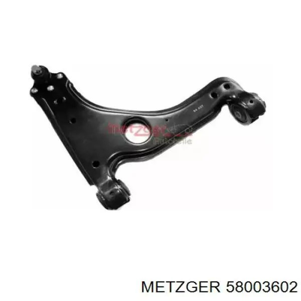 58003602 Metzger рычаг передней подвески нижний правый