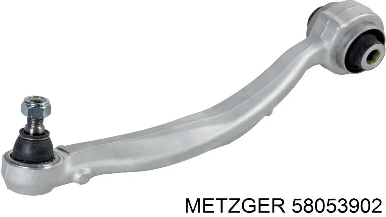 Рычаг передней подвески нижний правый Metzger 58053902