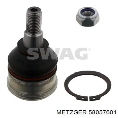 Левый рычаг передней нижней подвески Metzger 58057601 цена, от 63.61 USD