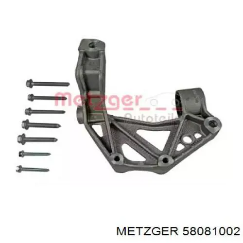 Цапфа передняя правая 58081002 Metzger