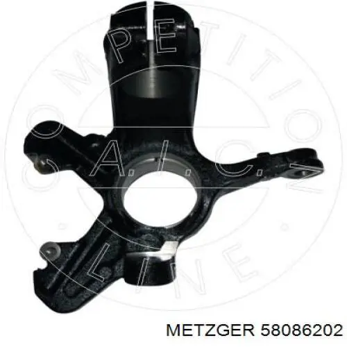 Купить 58086202 Metzger Ось передняя и поворотные кулаки