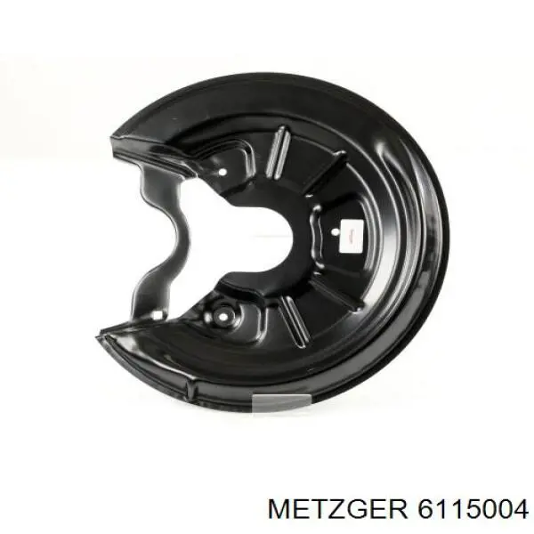 6115004 Metzger proteção direita do freio de disco traseiro