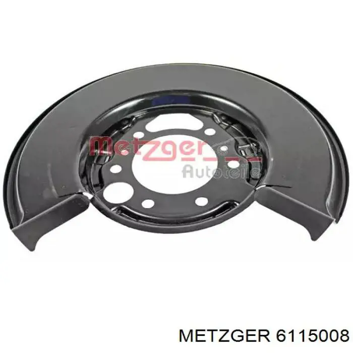 6115008 Metzger защита тормозного диска заднего правая
