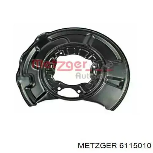 6115010 Metzger защита тормозного диска заднего правая