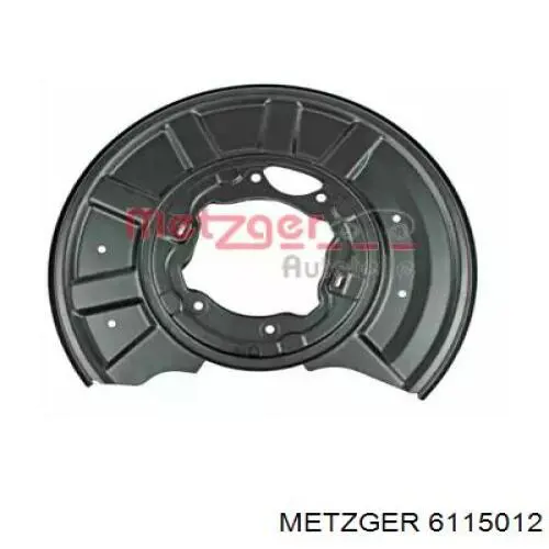 Proteção direita do freio de disco traseiro para Mercedes E (W212)