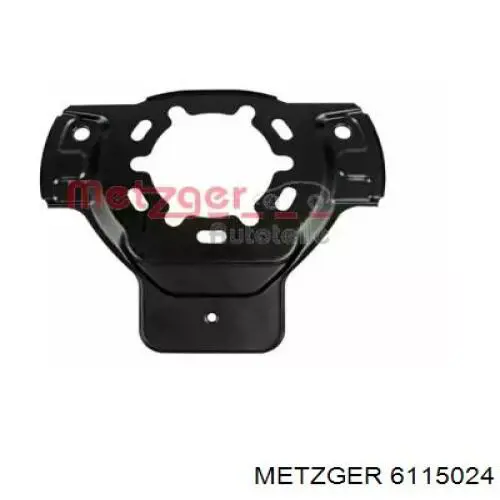 6115024 Metzger защита тормозного диска переднего