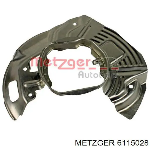 Защита тормозного диска переднего правого Metzger 6115028