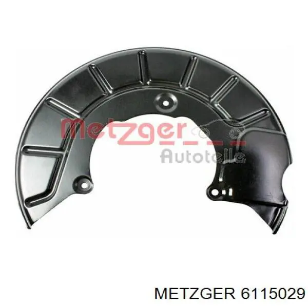 9513OT1 Polcar proteção do freio de disco dianteiro esquerdo