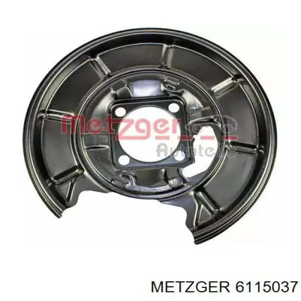 Proteção esquerda do freio de disco traseiro para Mercedes A (W169)