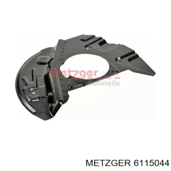 6115044 Metzger защита тормозного диска переднего правого
