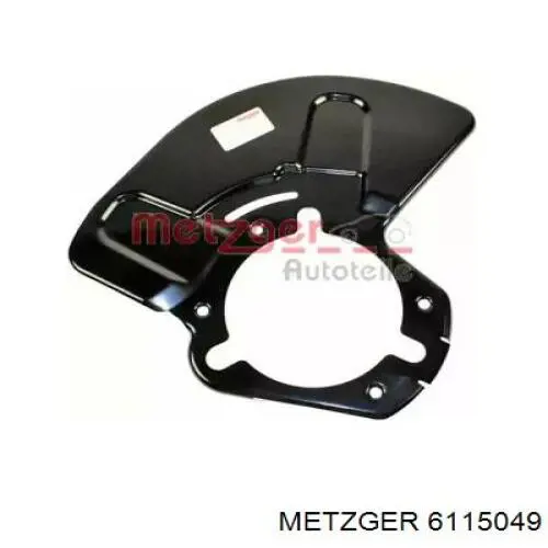 6115049 Metzger защита тормозного диска переднего левого