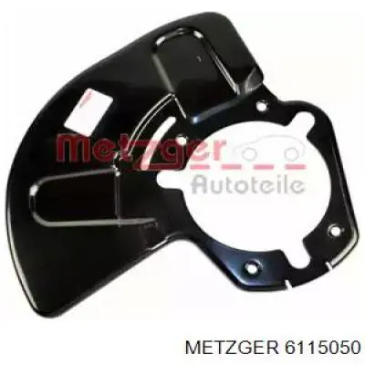 6115050 Metzger защита тормозного диска переднего правого