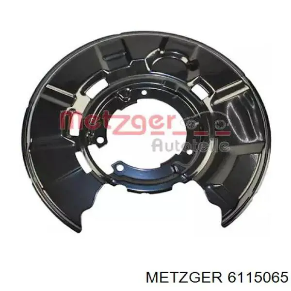 0627373 VAN Wezel proteção do freio de disco dianteiro esquerdo