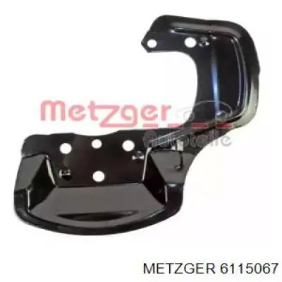 6115067 Metzger защита тормозного диска переднего левого