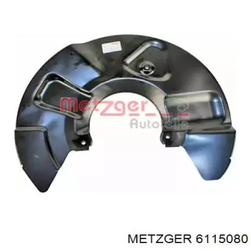 Proteção do freio de disco dianteiro direito para Volkswagen Transporter (7HB, 7HJ)