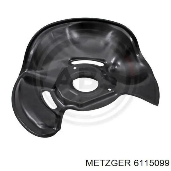 Кожух тормозного диска переднего левого Metzger 6115099