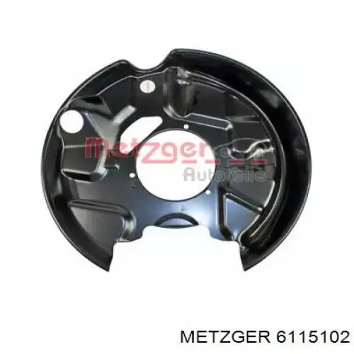 Щиток тормозного диска заднего правый Autotechteile 1104214 цена, от 27.29 USD