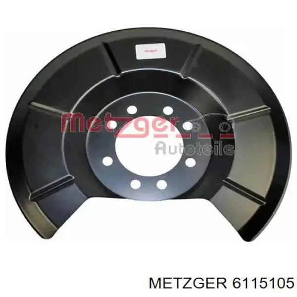 6115105 Metzger защита тормозного диска заднего