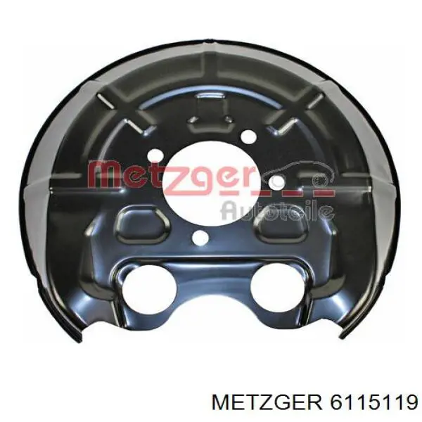 176760 Febi proteção esquerda do freio de disco traseiro