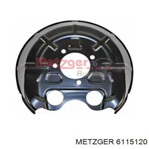Защита тормозного диска заднего правая на Опель Вектра (Opel Vectra) C GTS хэтчбек